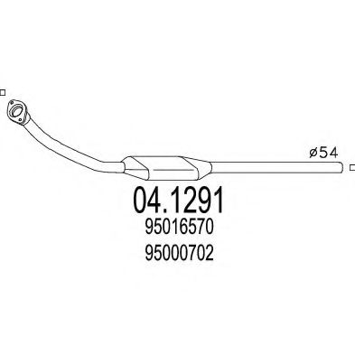 Catalizator MTS 04.1291