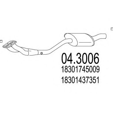 Catalizator MTS 04.3006