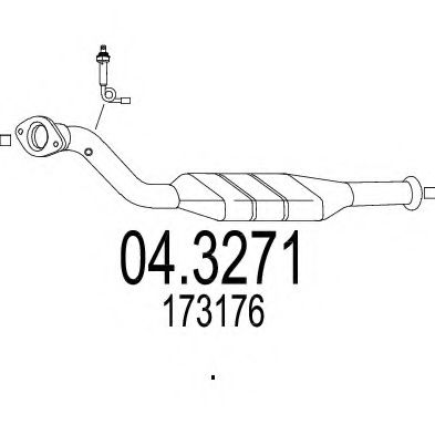 Catalizator MTS 04.3271