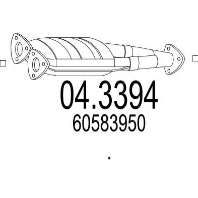 Catalizator MTS 04.3394