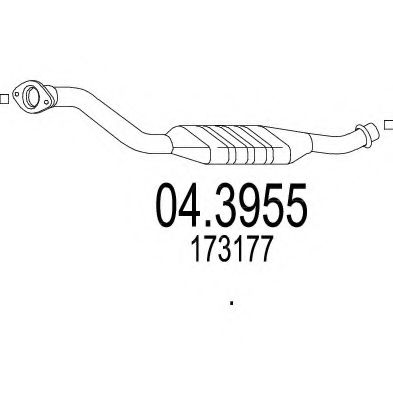 Catalizator MTS 04.3955