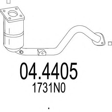 Imagine Catalizator MTS 04.4405