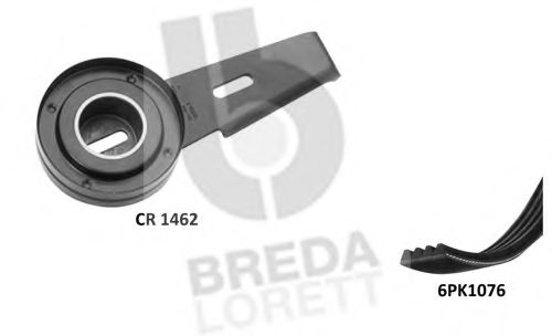 Imagine Set curea transmisie cu caneluri BREDA LORETT KCA0053