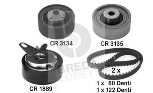 Imagine Set curea de distributie BREDA LORETT KCD0008