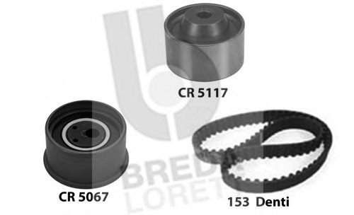 Imagine Set curea de distributie BREDA LORETT KCD0155