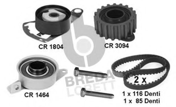 Imagine Set curea de distributie BREDA LORETT KCD0362