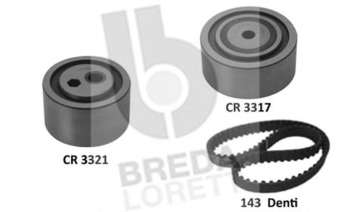 Imagine Set curea de distributie BREDA LORETT KCD0407