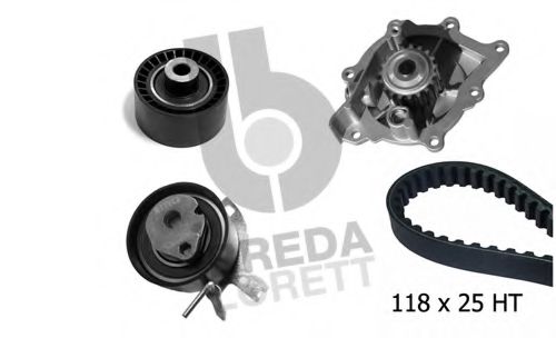 Imagine Set pompa apa + curea dintata BREDA LORETT KPA0331A