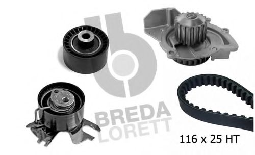 Imagine Set pompa apa + curea dintata BREDA LORETT KPA0468A