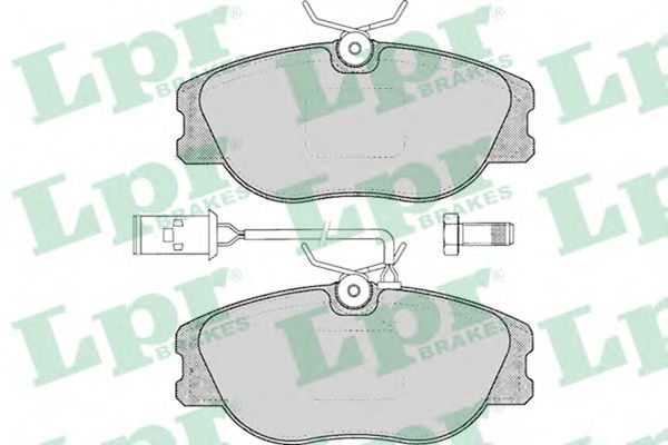 Imagine set placute frana,frana disc LPR 05P032