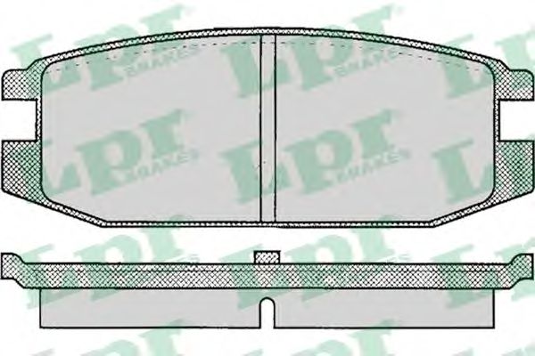 Imagine set placute frana,frana disc LPR 05P045