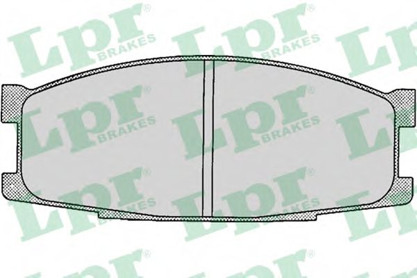 Imagine set placute frana,frana disc LPR 05P046