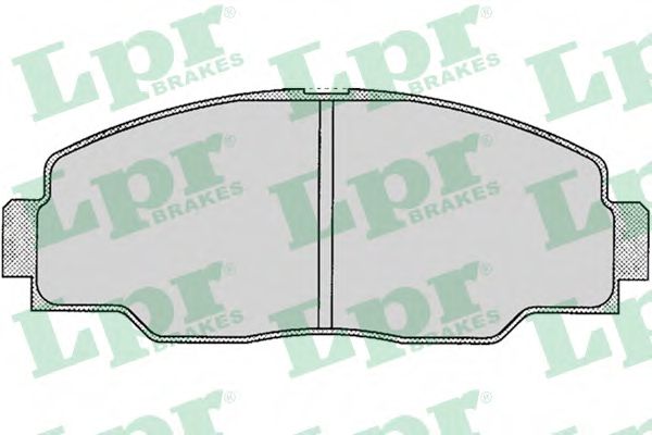 Imagine set placute frana,frana disc LPR 05P059