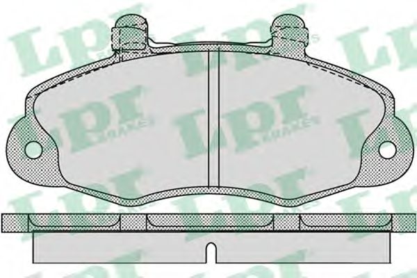 Imagine set placute frana,frana disc LPR 05P1059