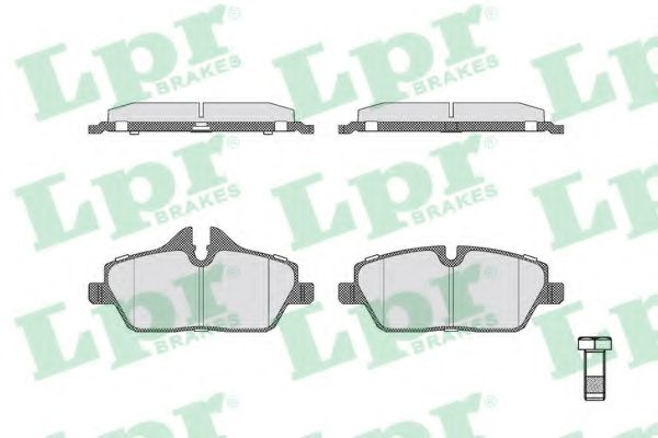 Imagine set placute frana,frana disc LPR 05P1241