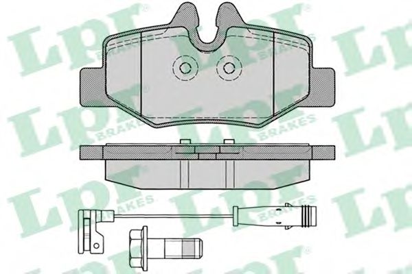 Imagine set placute frana,frana disc LPR 05P1246