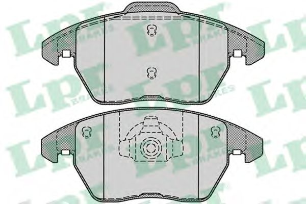 Imagine set placute frana,frana disc LPR 05P1248