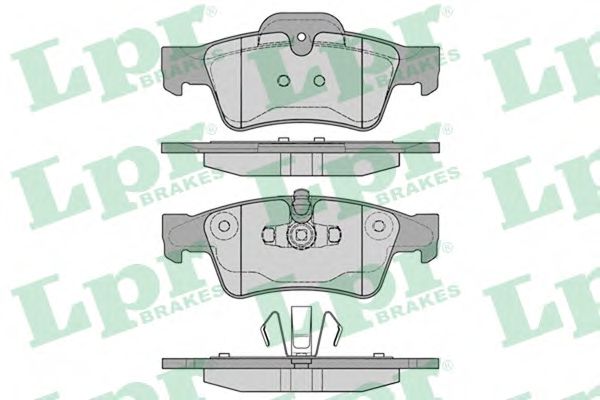 Imagine set placute frana,frana disc LPR 05P1254