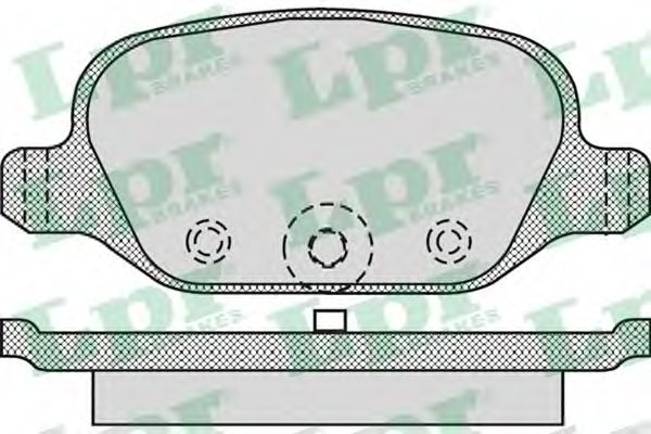 Imagine set placute frana,frana disc LPR 05P1265