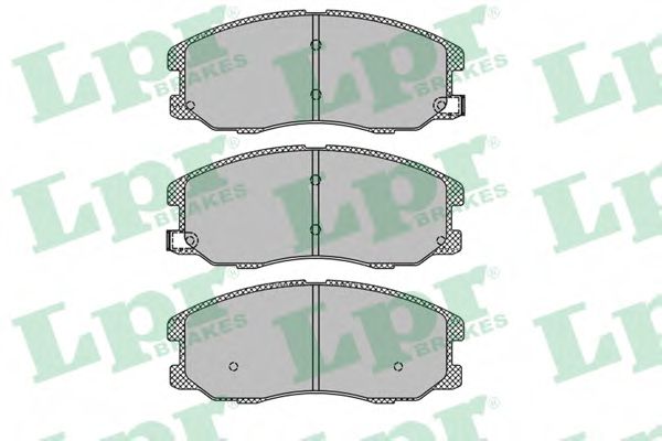 Imagine set placute frana,frana disc LPR 05P1322