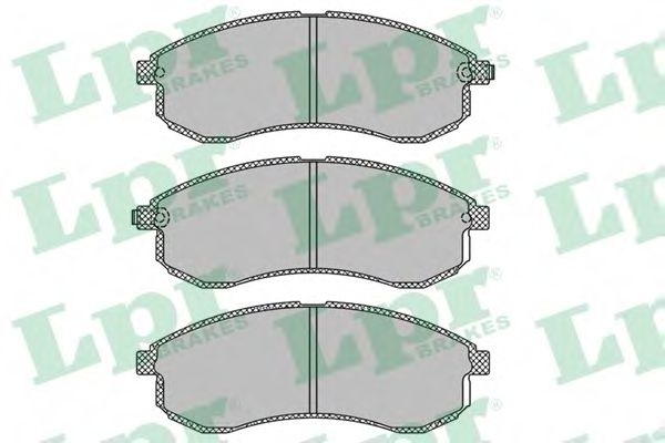 Imagine set placute frana,frana disc LPR 05P1334