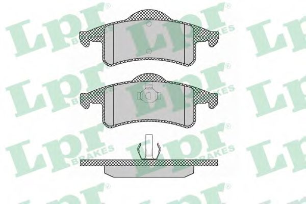 Imagine set placute frana,frana disc LPR 05P1354