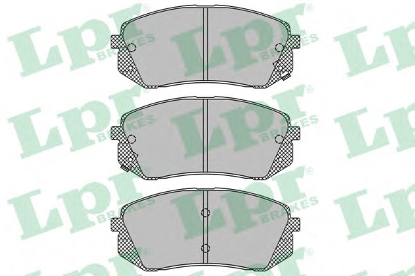 Imagine set placute frana,frana disc LPR 05P1415