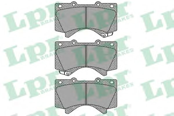 Imagine set placute frana,frana disc LPR 05P1418