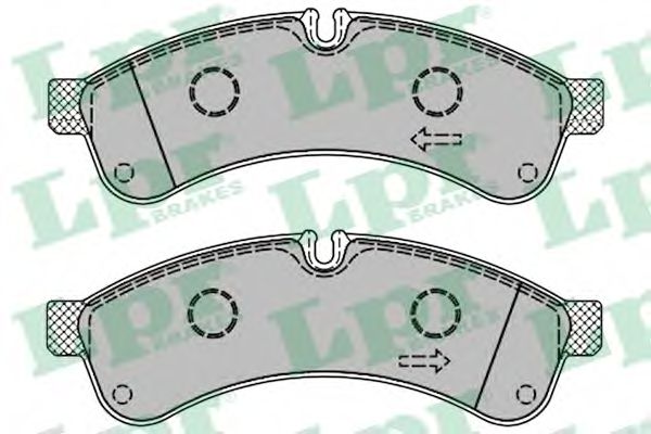 Imagine set placute frana,frana disc LPR 05P1461