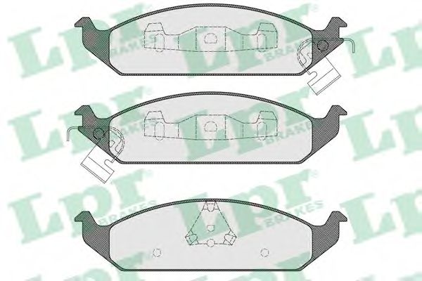 Imagine set placute frana,frana disc LPR 05P1519