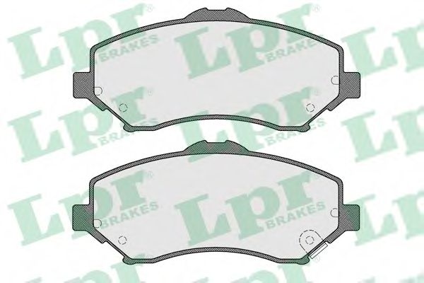 Imagine set placute frana,frana disc LPR 05P1549