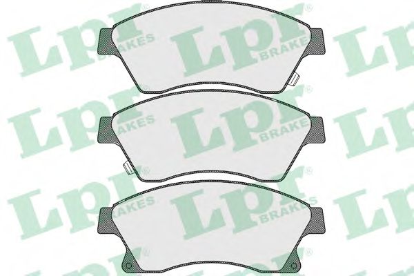 Imagine set placute frana,frana disc LPR 05P1581