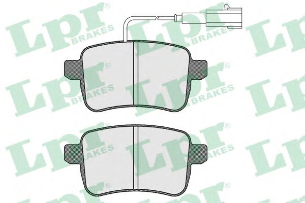 Imagine set placute frana,frana disc LPR 05P1596