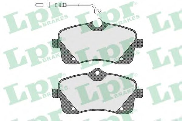 Imagine set placute frana,frana disc LPR 05P1601