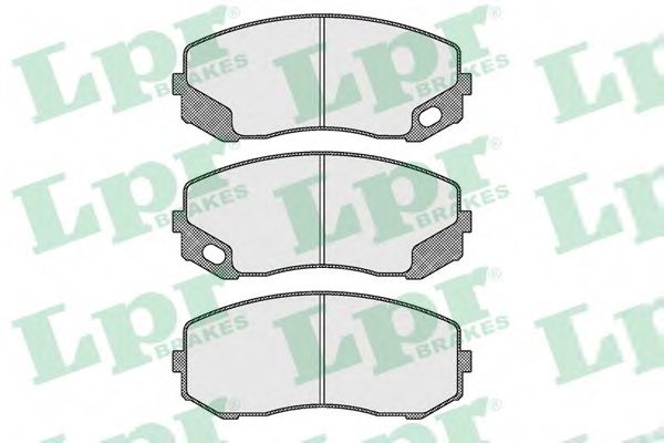 Imagine set placute frana,frana disc LPR 05P1613