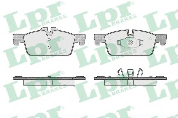 Imagine set placute frana,frana disc LPR 05P1626