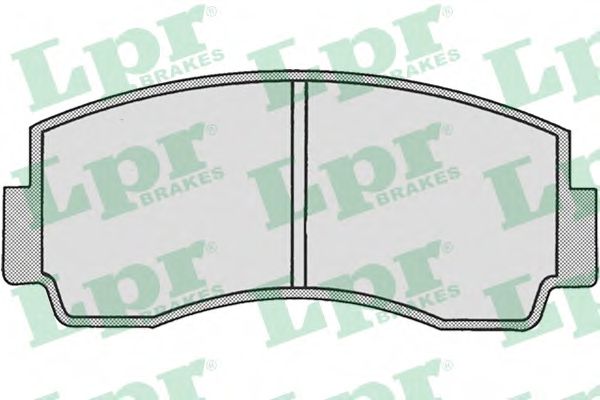 Imagine set placute frana,frana disc LPR 05P167