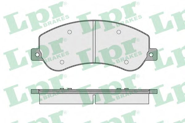 Imagine set placute frana,frana disc LPR 05P1679