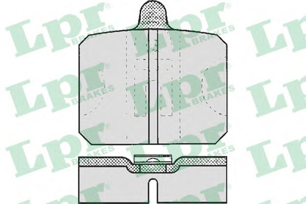 Imagine set placute frana,frana disc LPR 05P170