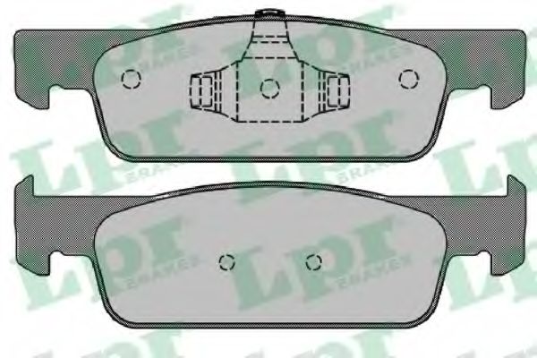 Imagine set placute frana,frana disc LPR 05P1702