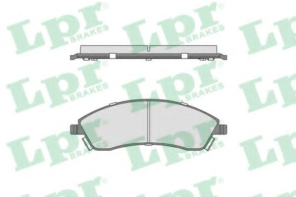 Imagine set placute frana,frana disc LPR 05P1706