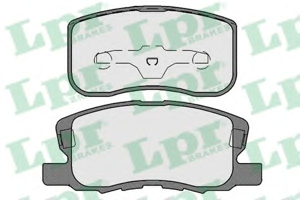 Imagine set placute frana,frana disc LPR 05P1733