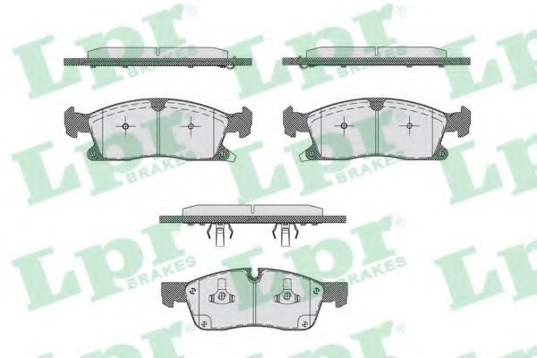 Imagine set placute frana,frana disc LPR 05P1745