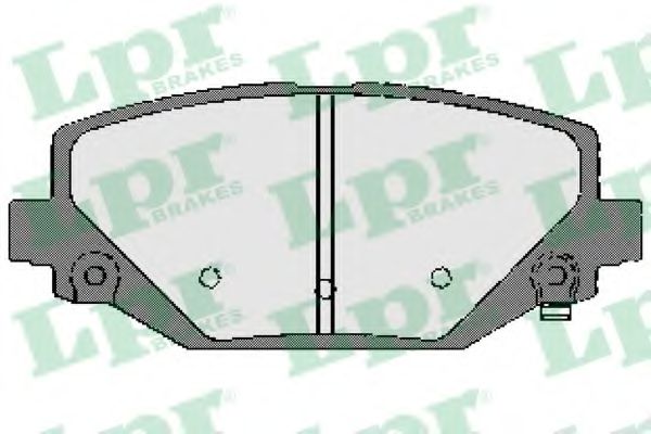 Imagine set placute frana,frana disc LPR 05P1747