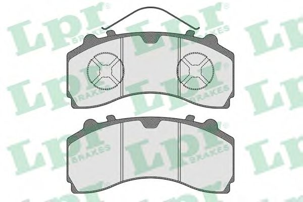 Imagine set placute frana,frana disc LPR 05P1777