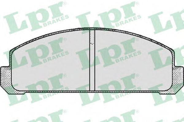 Imagine set placute frana,frana disc LPR 05P192