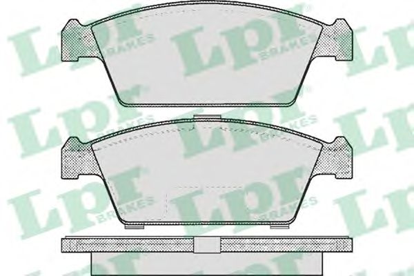 Imagine set placute frana,frana disc LPR 05P213