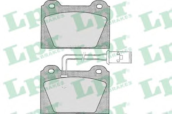 Imagine set placute frana,frana disc LPR 05P243