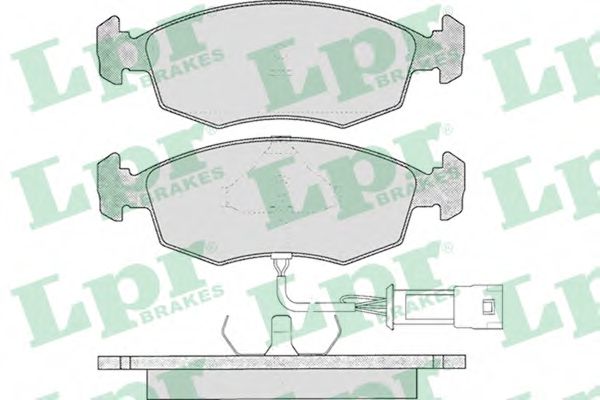 Imagine set placute frana,frana disc LPR 05P269