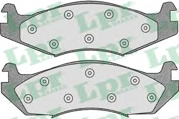 Imagine set placute frana,frana disc LPR 05P312